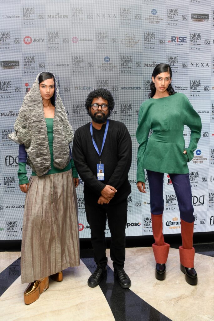 Designer Gaurav Jai Gupta at Lakmē Fashion Week x FDCI