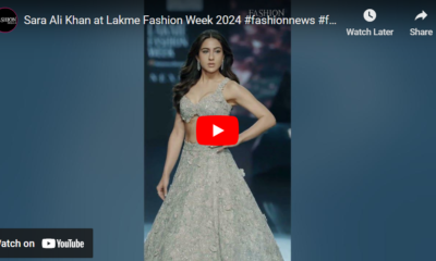 Video - Sara Ali Khan Walking The Ramp at Lakme Fashion Week