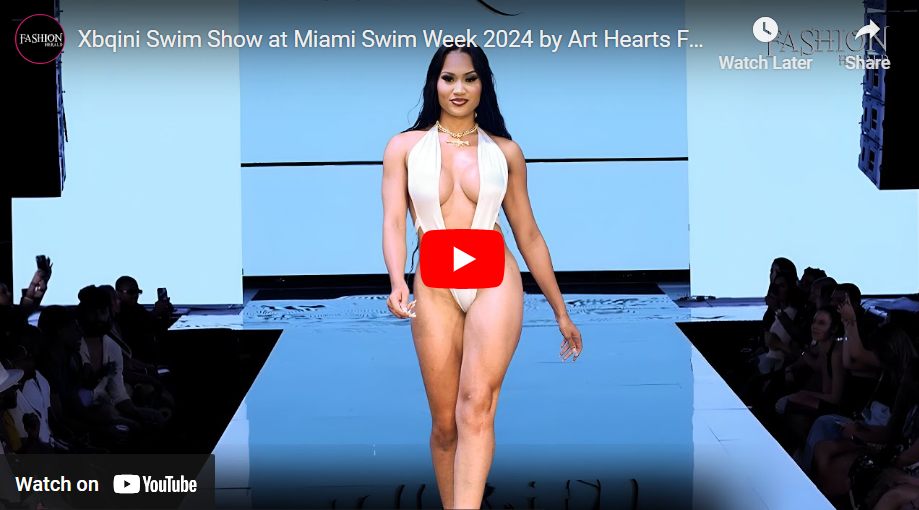 miami swim week 2024 XBQini model