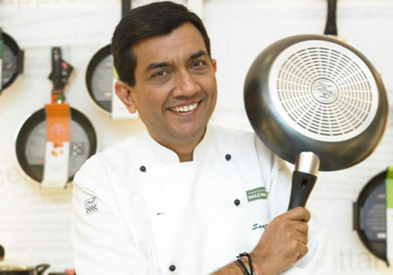 Chef Sanjeev Kapoor cooking