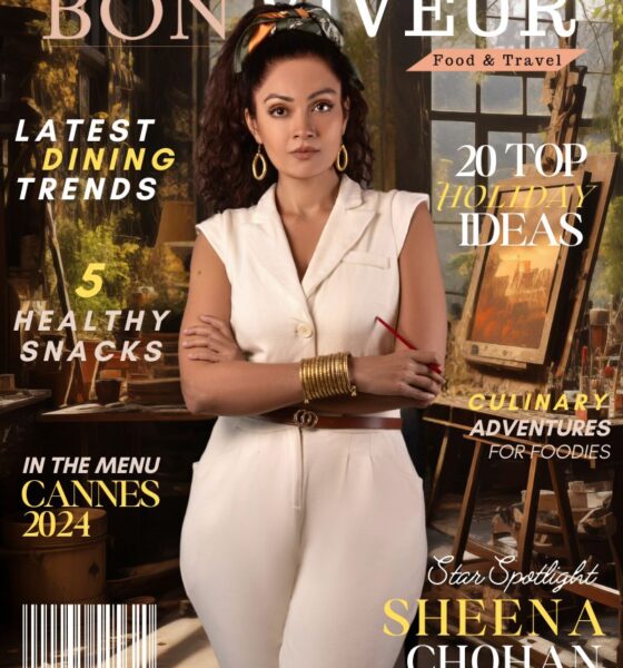 Hot Sheena Chohan on Fashion Herald Cover