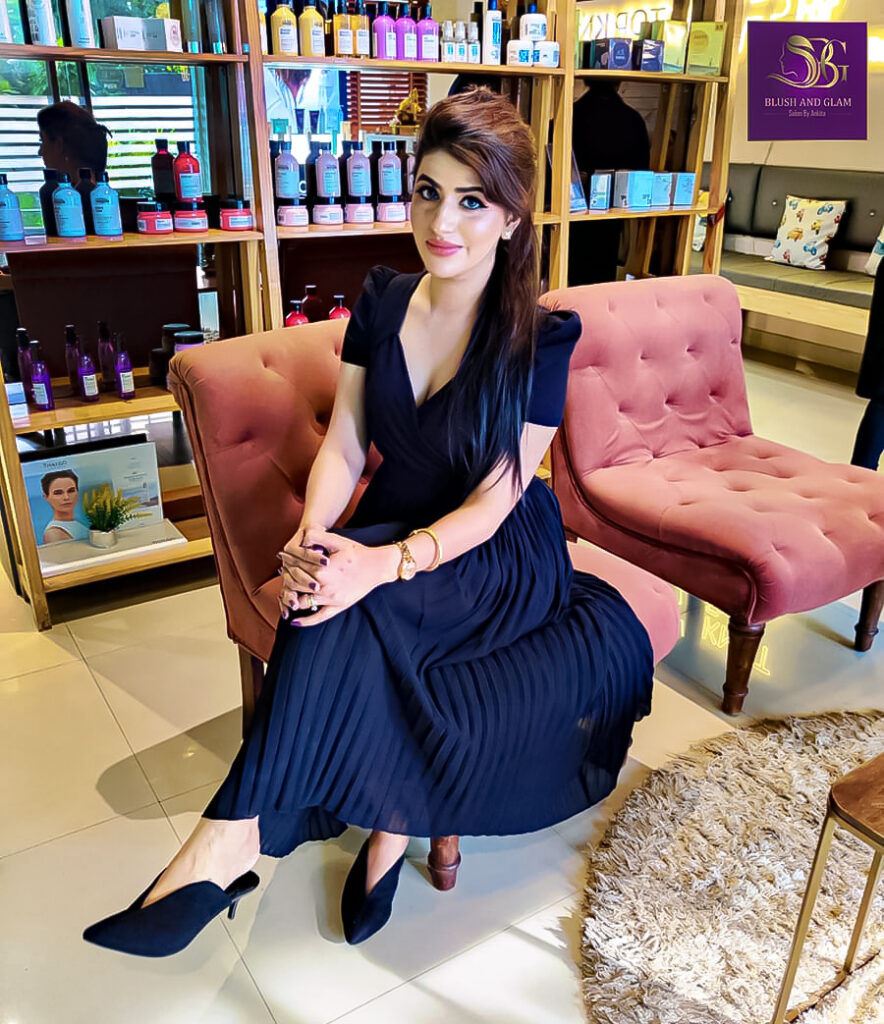 Blush & Glam Salon Lucknow Owner Ankita Singh