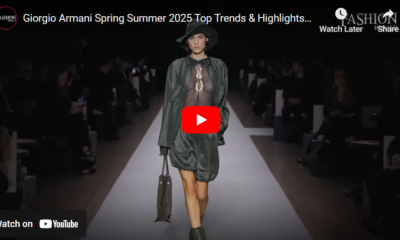 Giorgio Armani Spring SUmmer 2025 Top Highlights