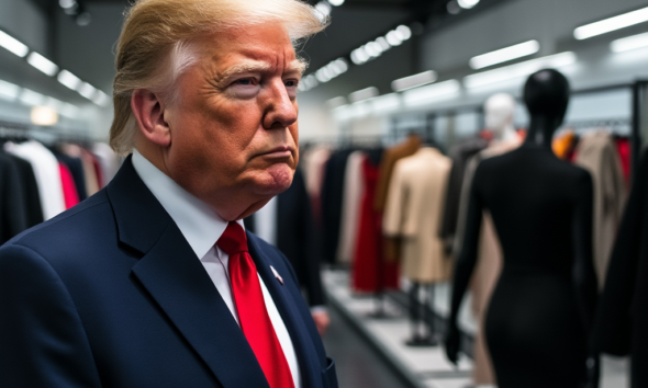 donald trump for fashion industry