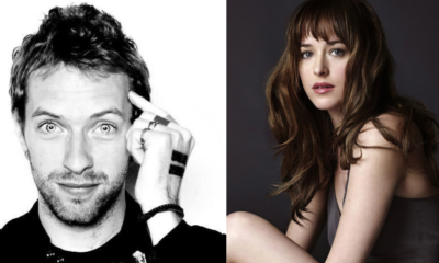 Chris Martin Coldplay Mumbai Dakota Johnson