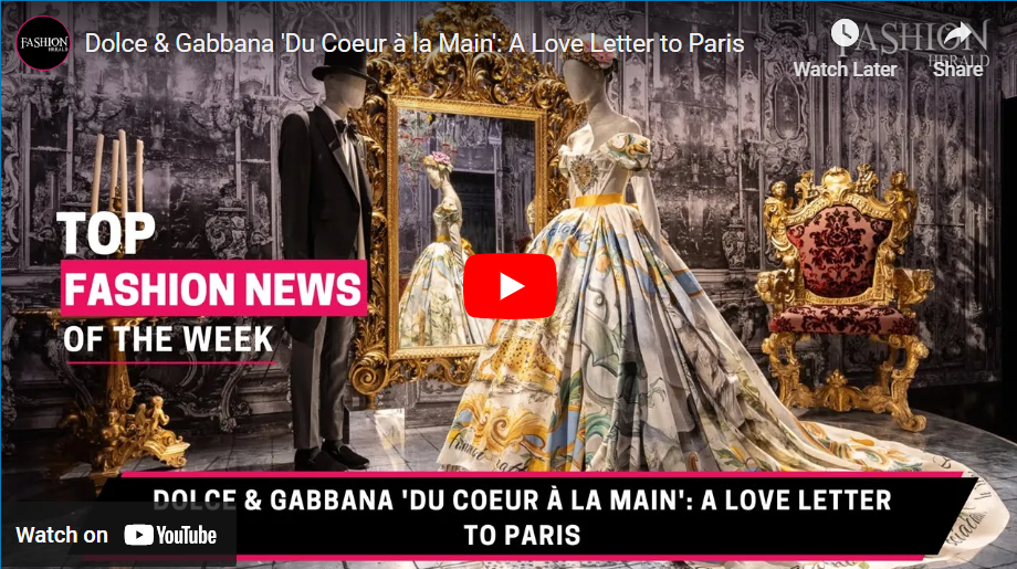 Dolce & Gabbana 'Du Coeur à la Main' exhibition in Paris