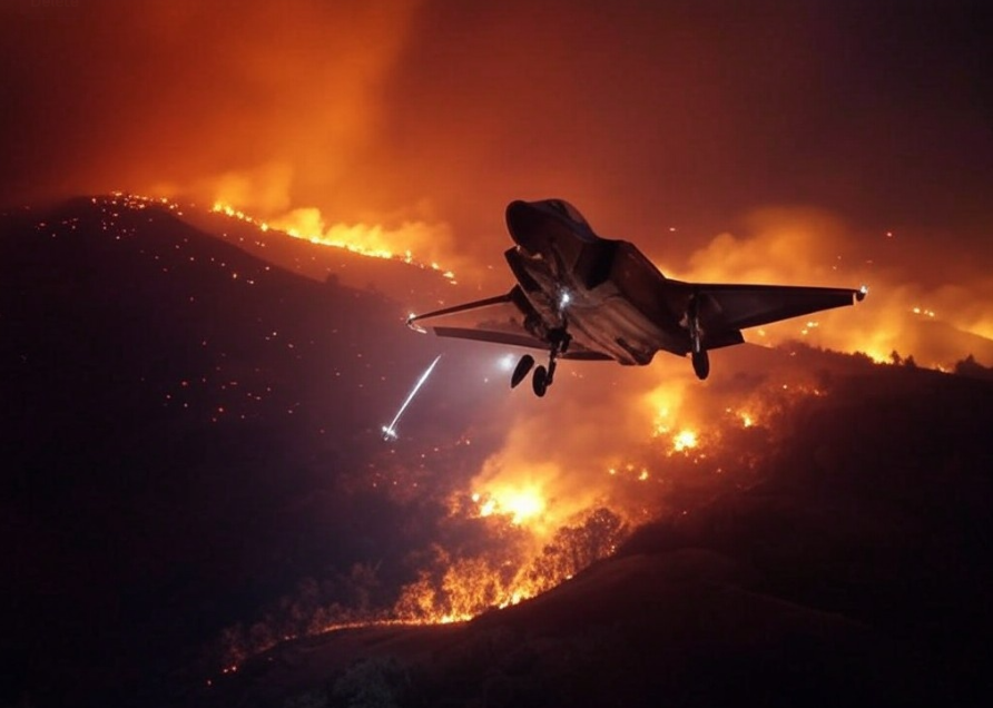 LA Fires - Over 450 F-35s would have taken to cause such a disctruction