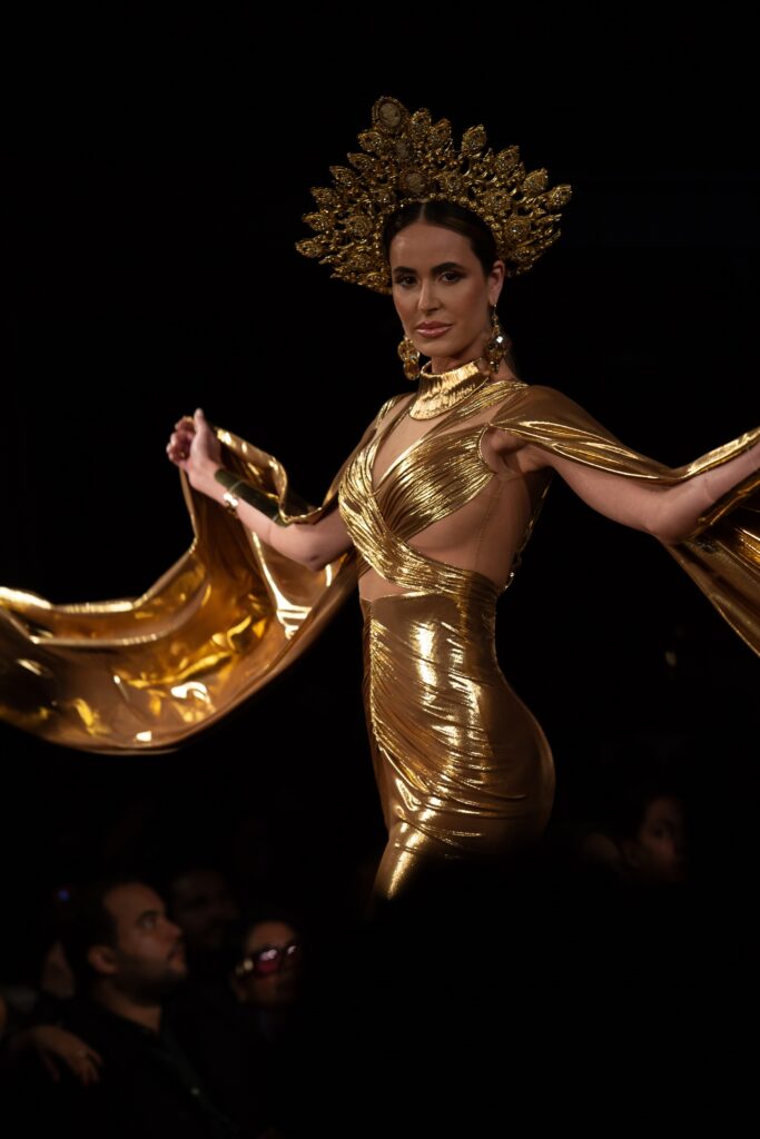 Miss Universe Cuba, Marianela Ancheta at New York Fashion Week