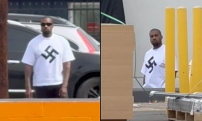 Internet 'Yet Again' Mistakes Ye's Nazi Logo T-Shirt as Swastika Symbol