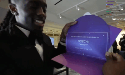 Kai Cenat Sparks Controversy by Revealing #AMAs Winners on Twitch Stream