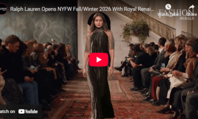 Ralph Lauren Runway at NYFW Fall/Winter 2026 With Royal Renaissance Drama ft Gigi Hadid