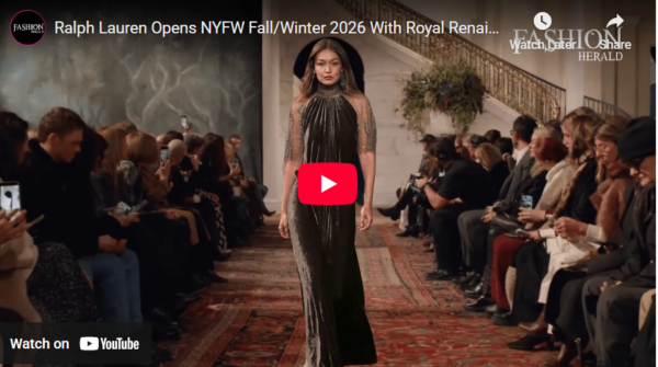 Ralph Lauren Runway at NYFW Fall/Winter 2026 With Royal Renaissance Drama ft Gigi Hadid