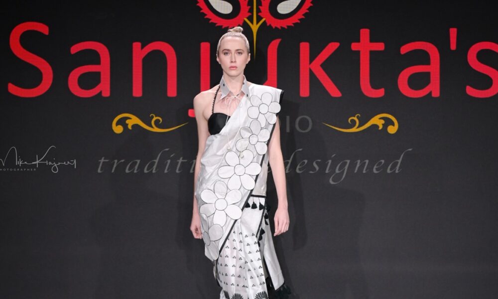 New York Fashion Week Monochromes & Motifs Redefining the Visual Language of Indian Craft