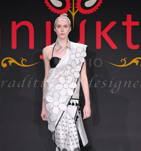 New York Fashion Week Monochromes & Motifs Redefining the Visual Language of Indian Craft
