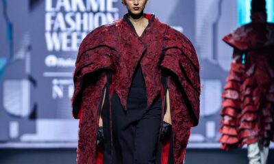a model walks for Pearl Academy at Lakmē Fashion Week x FDCI 2026