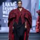 a model walks for Pearl Academy at Lakmē Fashion Week x FDCI 2026