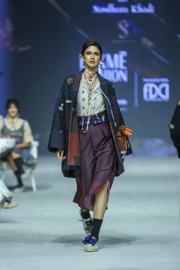 Navdhara Khadi at Lakmé Fashion Week x FDCI FW26 by Fashion Herald top fashion lifestyle curator India