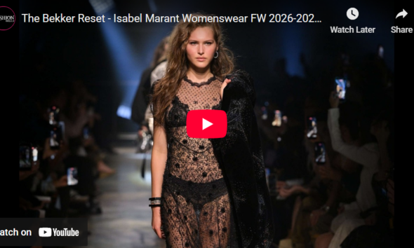 Paris Fashion Week 2026 : Isabel Marant Fall–Winter 2026/2027- The Bekker Reset