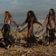 Desert Goth and Dark Romanticism Luxury concept shoot by Fashion Herald top runway magazine miami