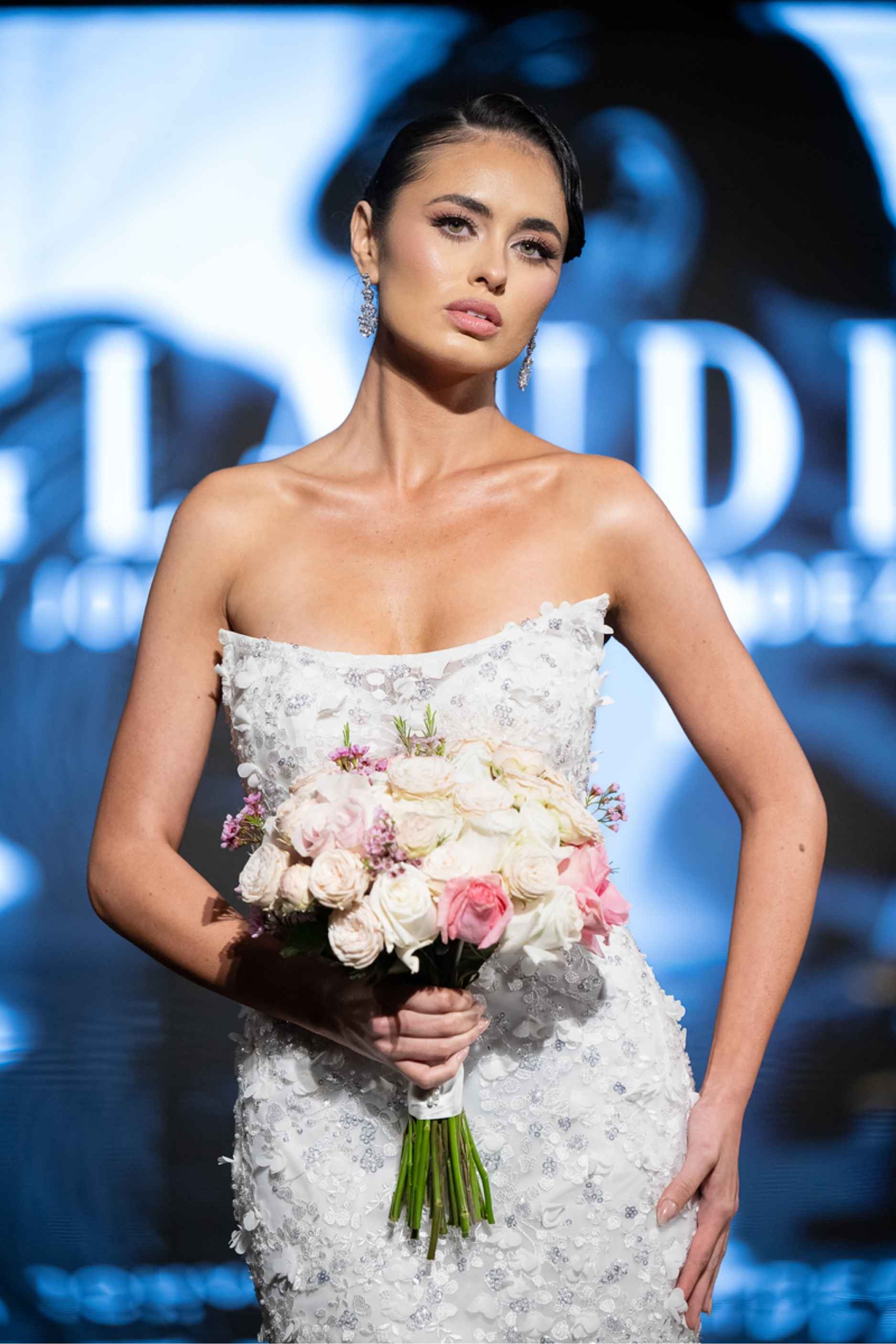 High-Contrast Romanticism Drama Meets Play at los angeles fashion week
