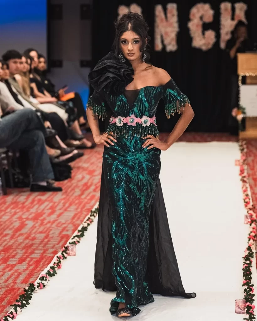 Indian style fashion show in New York