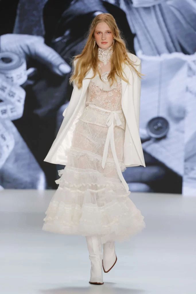 The Industry Shift Bridal Has Split Into Assertion vs Emotion Bridal runway trend analysis by Fashion Herald top runwaym agazine NEw York