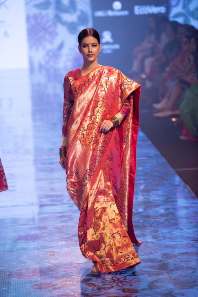 The Geometry of Grace Decoding the Authentic Paithani Weave in Modern Couture